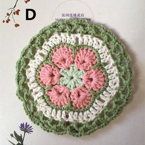 Blingcute | Flower Coaster | Crochet Coasters - Blingcute