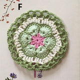 Blingcute | Flower Coaster | Crochet Coasters - Blingcute