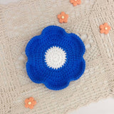 Blingcute | Flower-Shaped Crochet Coaster | Home Decoration - Blingcute