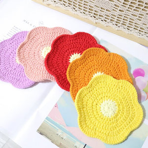 Blingcute | Flower Coasters | Crochet Coasters - Blingcute