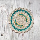 Blingcute | Pastoral Retro Coaster | Crochet Coaster - Blingcute