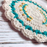 Blingcute | Pastoral Retro Coaster | Crochet Coaster - Blingcute