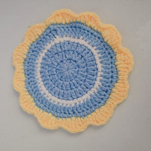 Blingcute | Crochet Coaster Flower | Colorful Coasters - Blingcute