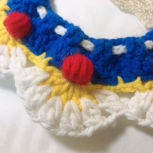 Blingcute | Colorful Collar | Crochet Pet Collar - Blingcute