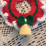 Blingcute | Christmas Collar | Crochet Pet Collar - Blingcute