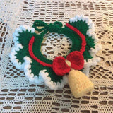 Blingcute | Christmas Collar | Crochet Pet Collar - Blingcute