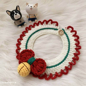 Blingcute | Christmas Gifts | Crochet Pet Collar - Blingcute