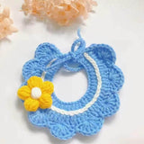 Blingcute | Colorful Collar  | Crochet Pet Collar - Blingcute