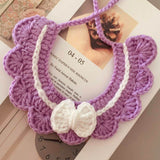 Blingcute | Lace Collar | Crochet Pet Collars - Blingcute