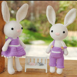Blingcute | Crochet A couple of Rabbits - Blingcute