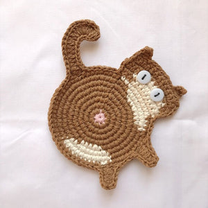 Blingcute | Cochet Coaster | perfect gift for cat lovers - Blingcute