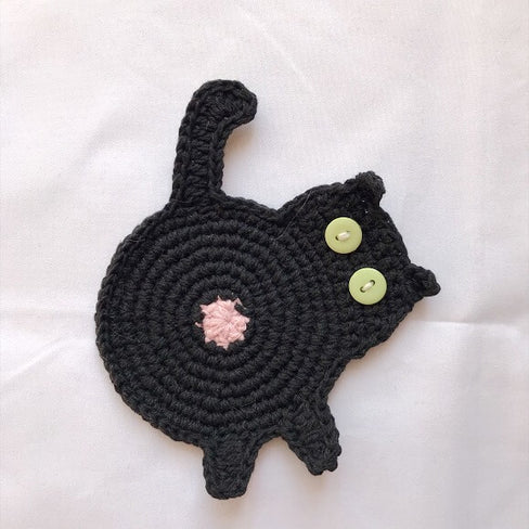 Blingcute | Cochet Coaster | perfect gift for cat lovers - Blingcute