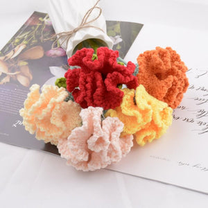 Blingcute | Crochet Bouquet of Flowers | Crochet Carnation - Blingcute