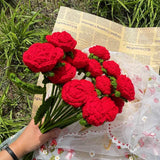Blingcute | Crochet Bouquet of Flowers | Crochet Rose - Blingcute