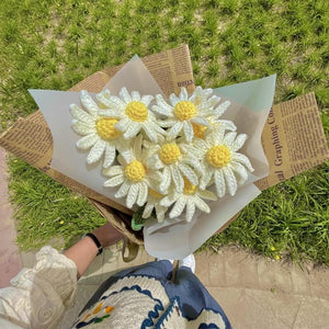 Blingcute | Crochet Bouquet of Flowers | Crochet Daisy - Blingcute