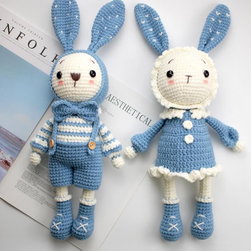 Blingcute | Crochet Bunny Handmade | Amigurumi Toy - Blingcute