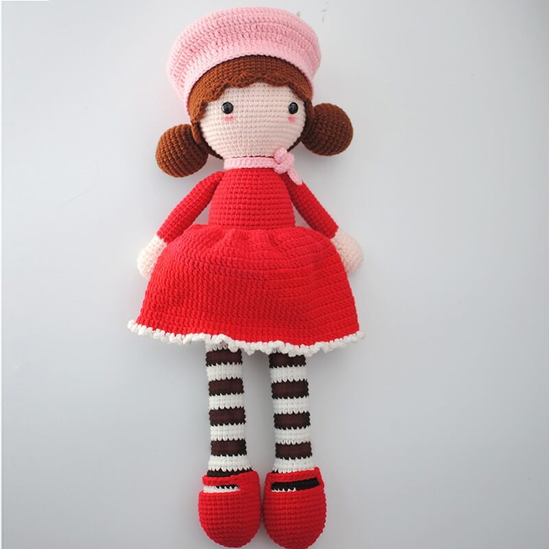 Blingcute | Little Red Riding Hood Doll | Amigurumi - Blingcute